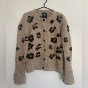 Smythe x Augden Animal Print Sweater